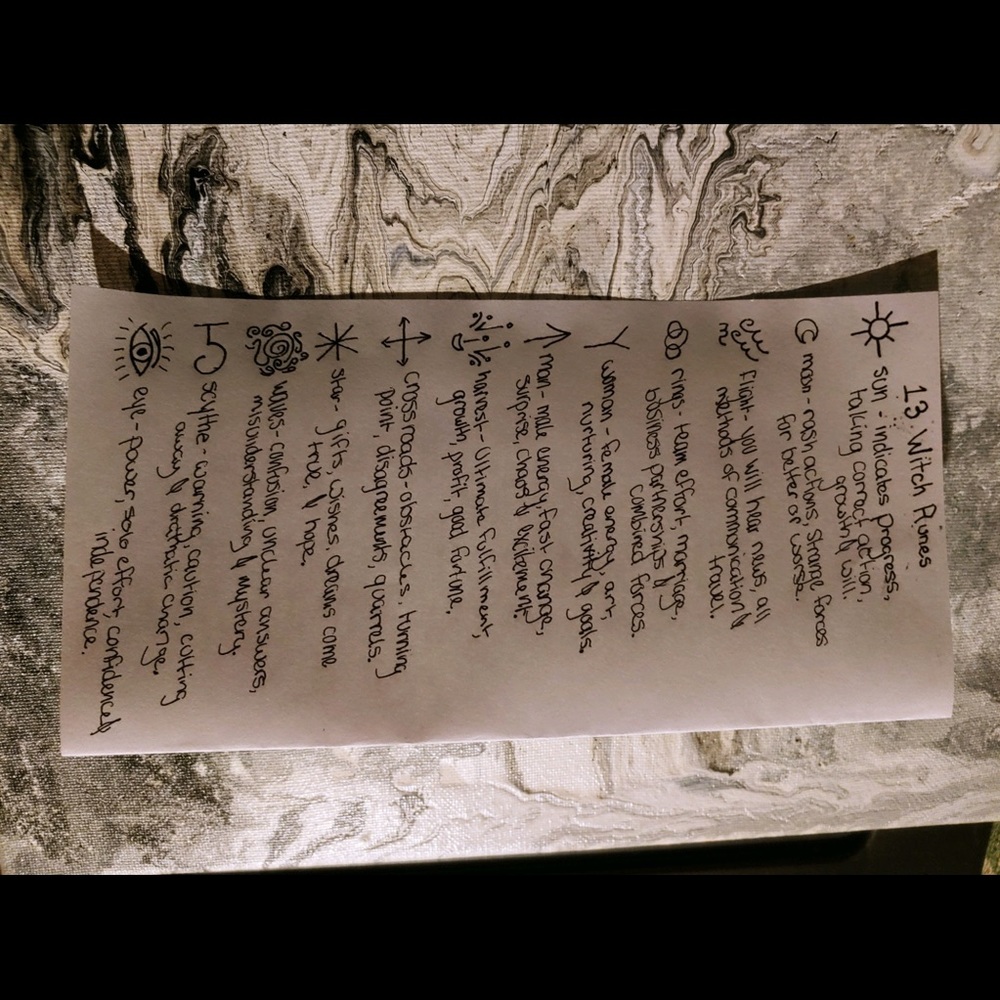 The 13 Witches Runes - Picture 3 of 3